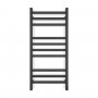 Водяной полотенцесушитель Авангард 500х1000, чёрный муар