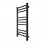 Водяной полотенцесушитель Авангард 500х1000, чёрный муар