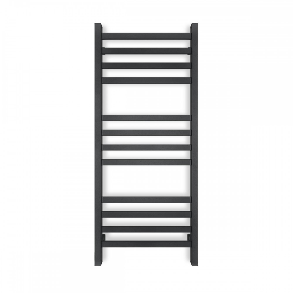 Водяной полотенцесушитель Авангард 500х1200, чёрный муар