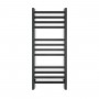 Водяной полотенцесушитель Авангард 500х1200, чёрный муар
