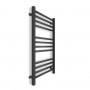 Водяной полотенцесушитель Авангард 500х1200, чёрный муар