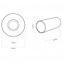 Комплект маскировочный Vario Term GZ1/2"хPEX 16х2, черный структурный Комплект маскировочный Vario Term GZ1/2"хPEX 16х2, черный структурный