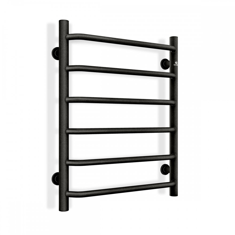 Водяной полотенцесушитель Блюз 500х600, чёрный муар