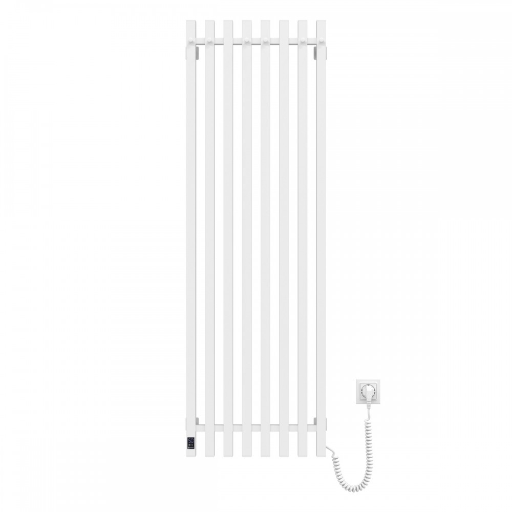 Полотенцесушитель электрический Navin Levante 450х1400 Sensor правый, белый бархат