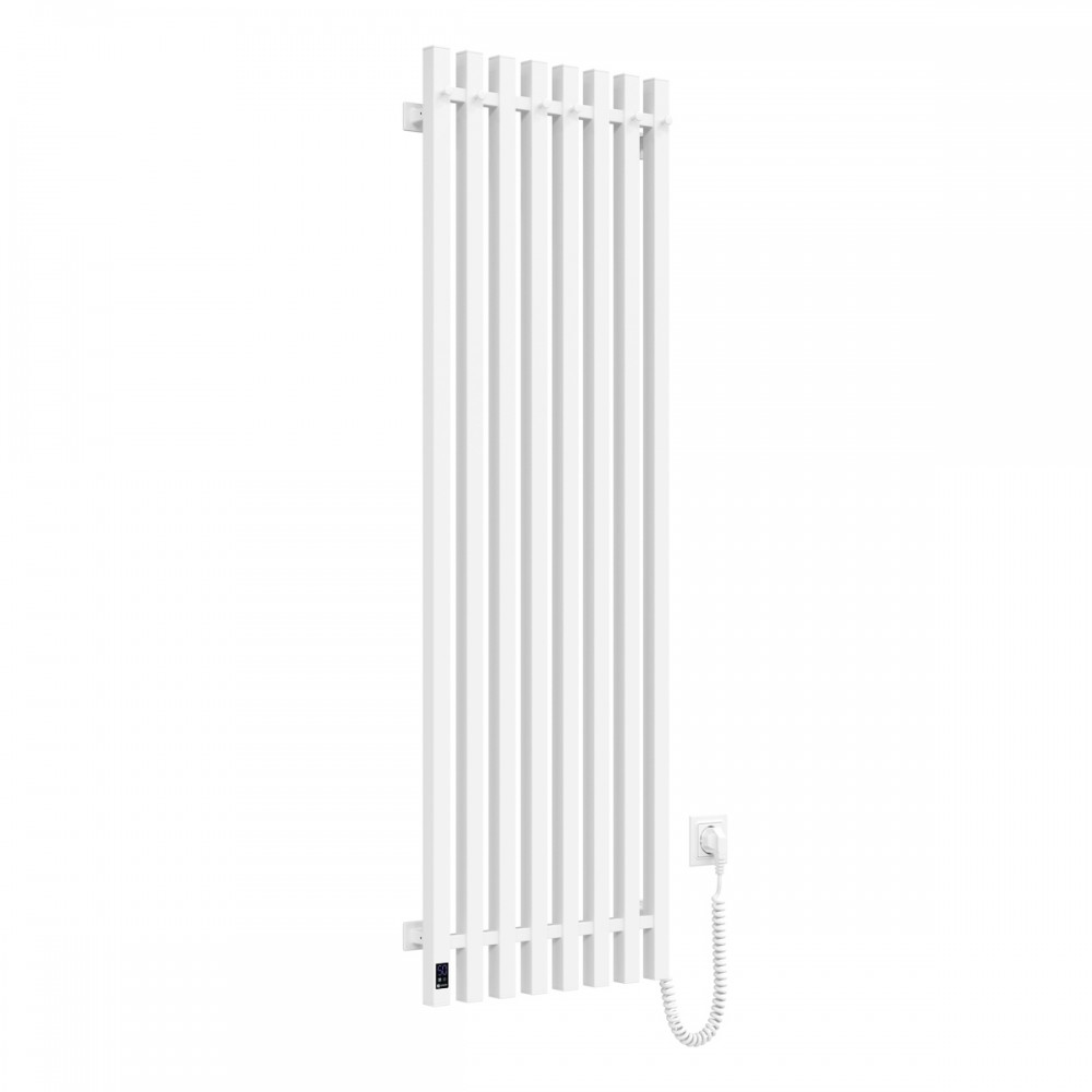 Полотенцесушитель электрический Navin Levante 450х1400 Sensor правый, белый бархат