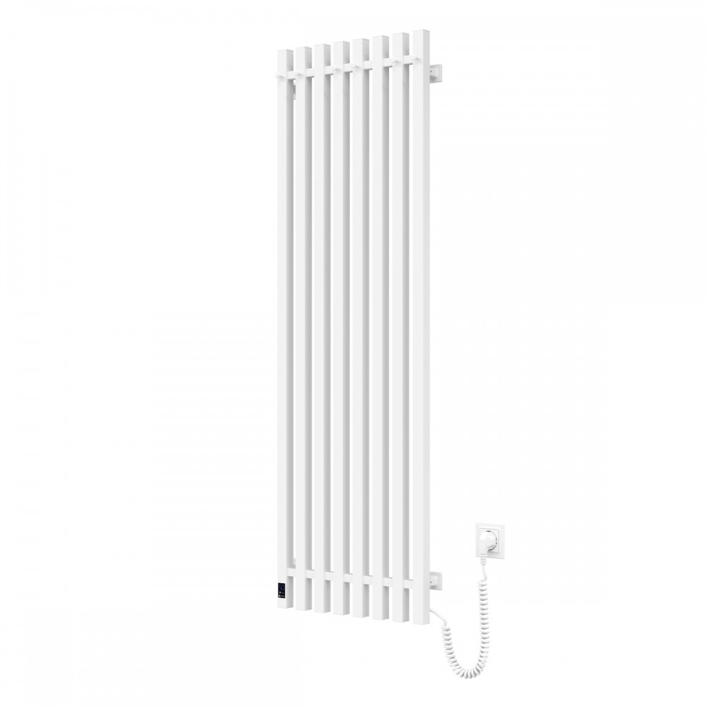 Полотенцесушитель электрический Navin Levante 450х1400 Sensor правый, белый бархат