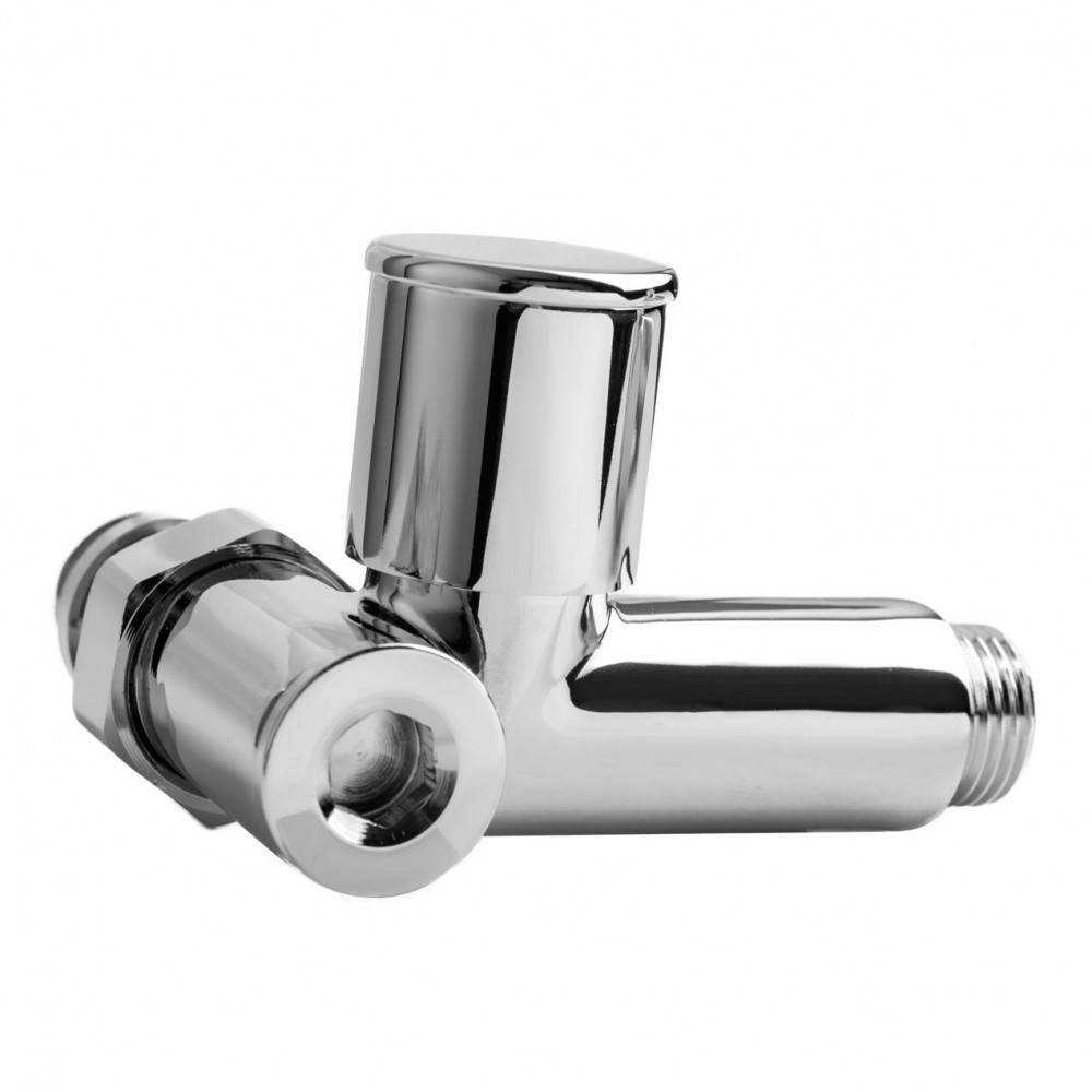 Кран угловой под ТЭН 1/2