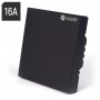 Терморегулятор для теплого пола WT410 B-16A с Wi-Fi, черный с внешним датчиком температуры Терморегулятор для теплого пола WT410 B-16A с Wi-Fi, черный с внешним датчиком температуры