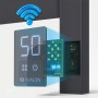 Полотенцесушитель Navin Классик Квадро 500х1200 Sensor с Wi-Fi, правый, черный муар Полотенцесушитель Navin Классик Квадро 500х1200 Sensor с Wi-Fi, правый, черный муар