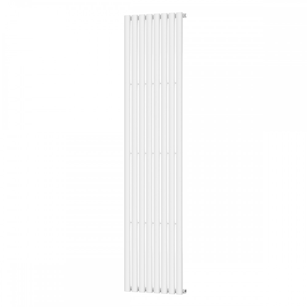 Вертикальный радиатор Ellipse 480х1800-8, anticor, белый
