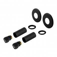 Комплект маскировочный Vario Term GZ1/2"хPEX 16х2, черный структурный