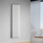 Вертикальный радиатор Ellipse Double 480х1800-8, anticor, белый Вертикальный радиатор Ellipse Double 480х1800-8, anticor, белый