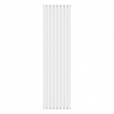 Вертикальный радиатор Ellipse Double 480х1800-8, anticor, белый