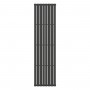 Вертикальный радиатор Ellipse 480х1800-8, anticor, черный муар