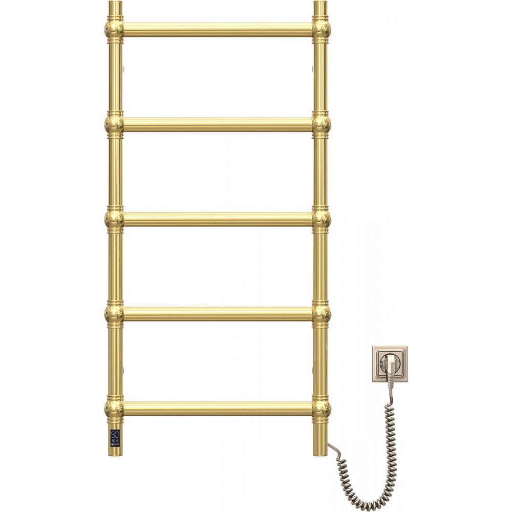 Рушникосушка електрична Navin Retro 500х1000 Sensor права, золото