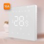Терморегулятор для теплого пола WT410 W-16A с Wi-Fi, белый с внешним датчиком температуры Терморегулятор для теплого пола WT410 W-16A с Wi-Fi, белый с внешним датчиком температуры