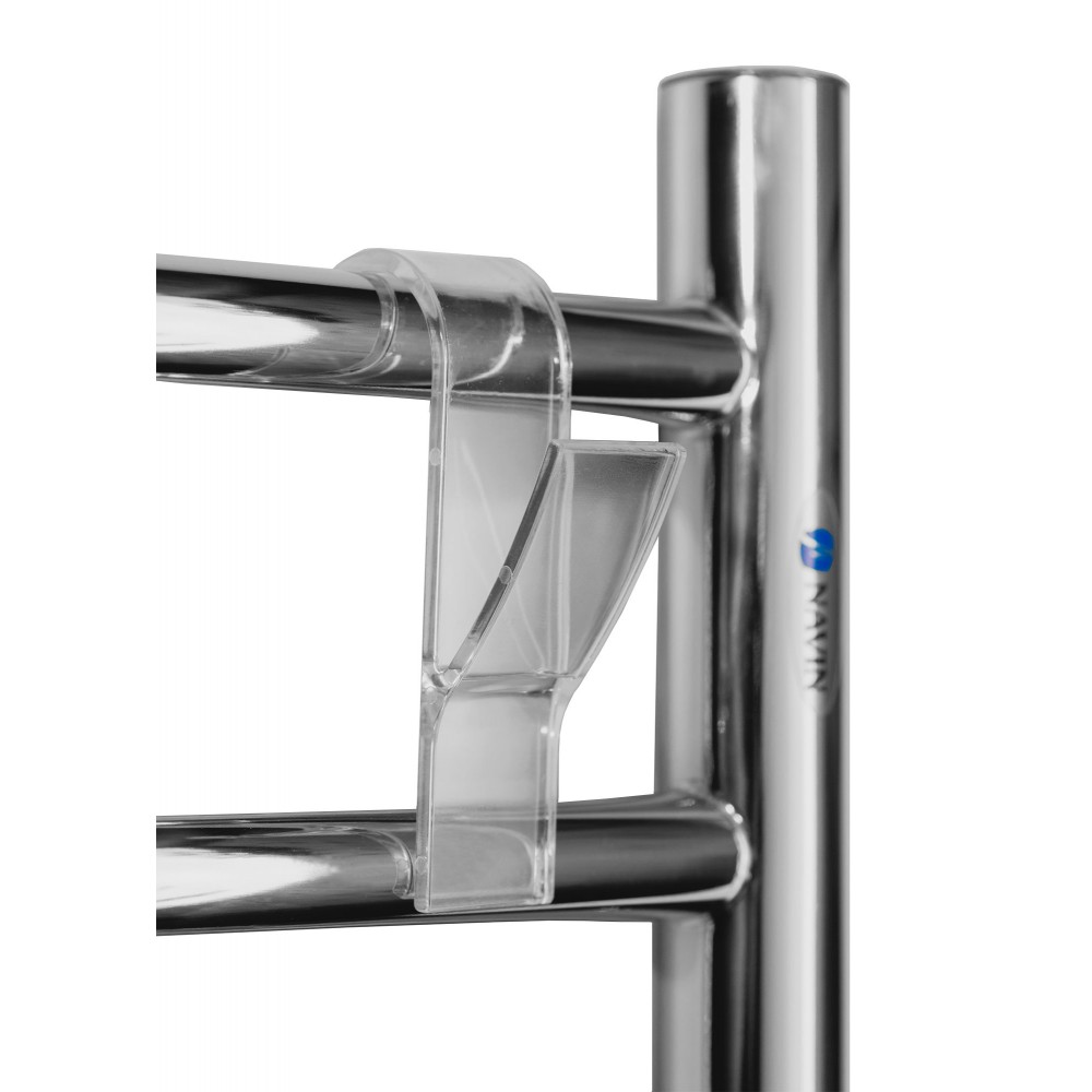 Крючок для полотенцесушителя прозрачный, комплект 2 шт.