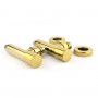 Кран угловой для полотенцесушителей Raftec 1/2"х1/2" удлиненный, золото, 2шт. Кран угловой для полотенцесушителей Raftec 1/2"х1/2" удлиненный, золото, 2шт.