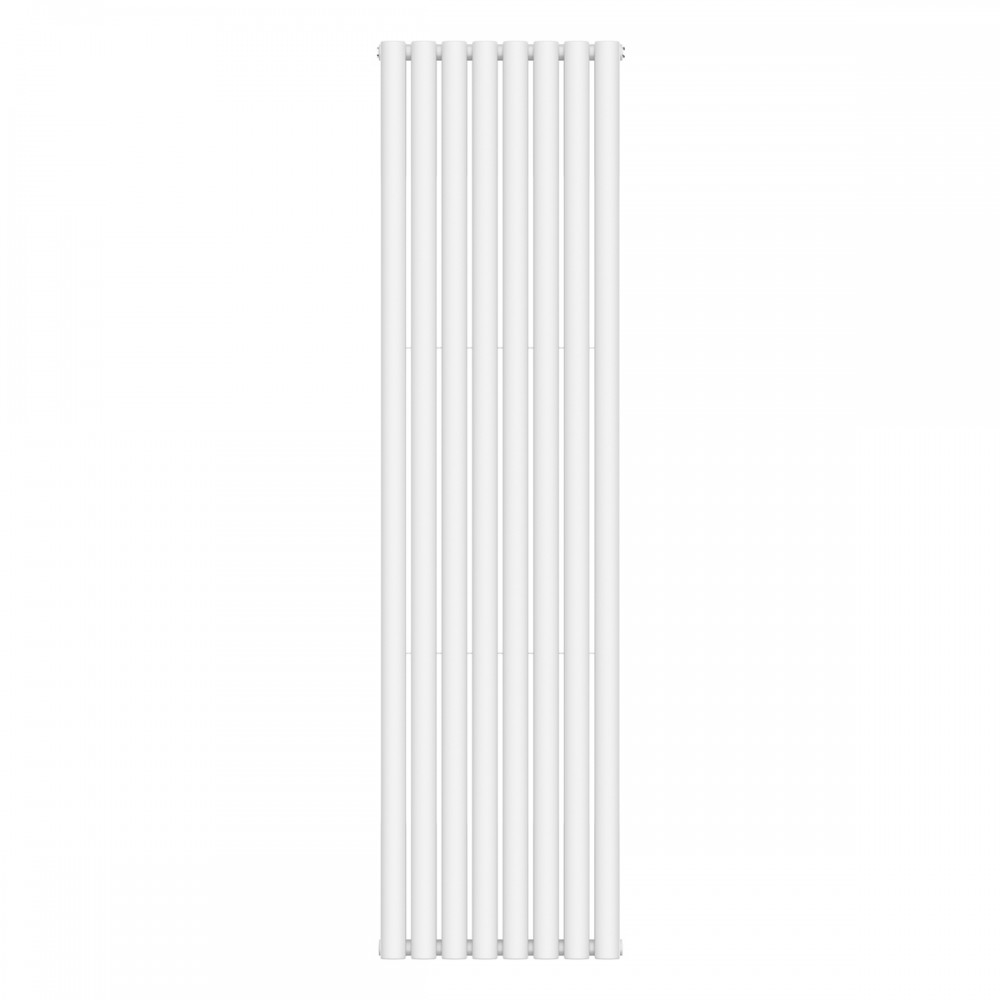 Вертикальный радиатор Ellipse Double 480х1800-8, anticor, белый