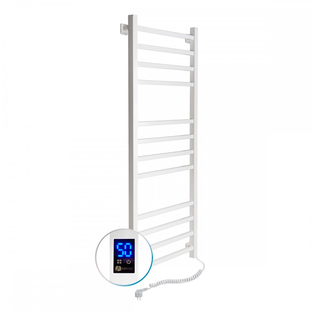 Полотенцесушитель Loft 500х1200 Sensor правый с таймером, белый