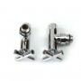 Кран угловой для полотенцесушителей Raftec Premium 1/2x1/2 Chrome, 2шт. Кран угловой для полотенцесушителей Raftec Premium 1/2x1/2 Chrome, 2шт.
