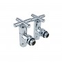 Кран угловой для полотенцесушителей Raftec Premium 1/2x1/2 Chrome, 2шт. Кран угловой для полотенцесушителей Raftec Premium 1/2x1/2 Chrome, 2шт.