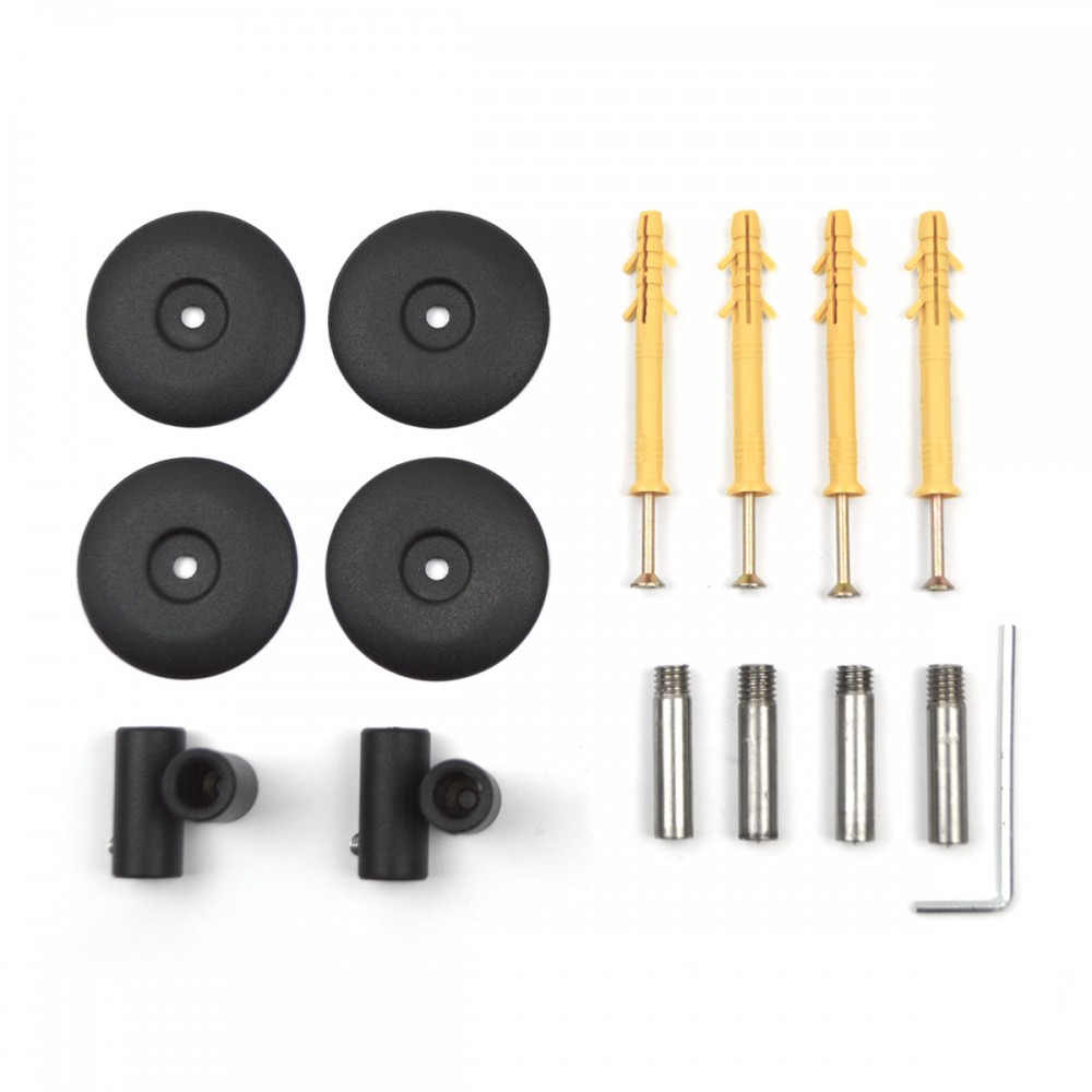 Водяной полотенцесушитель Largo 500х1000, чёрный муар