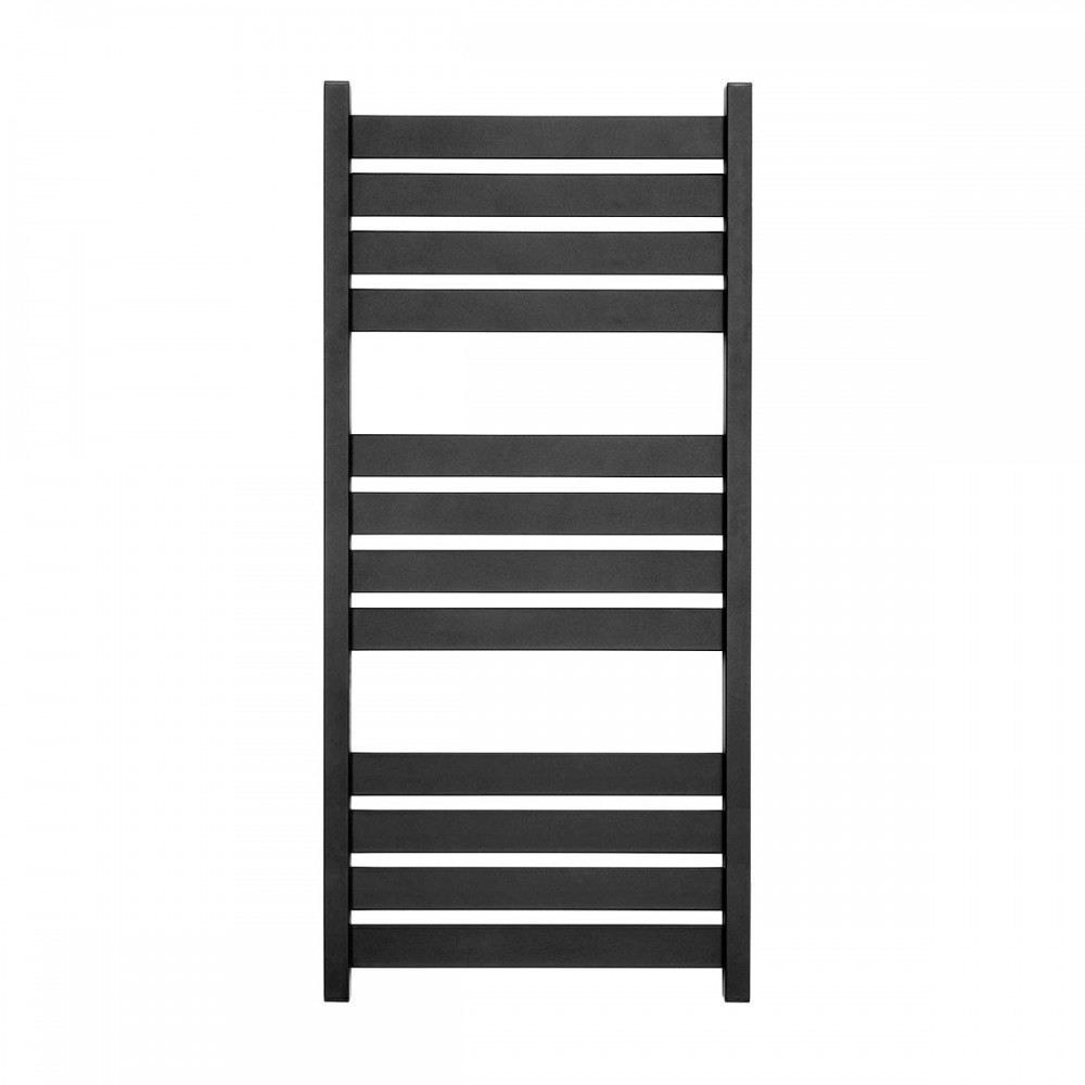 Водяной полотенцесушитель Largo 500х1200, чёрный муар