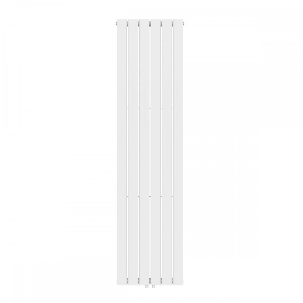 Вертикальный радиатор Largo double 456*1800-6 (50мм), anticor, белый