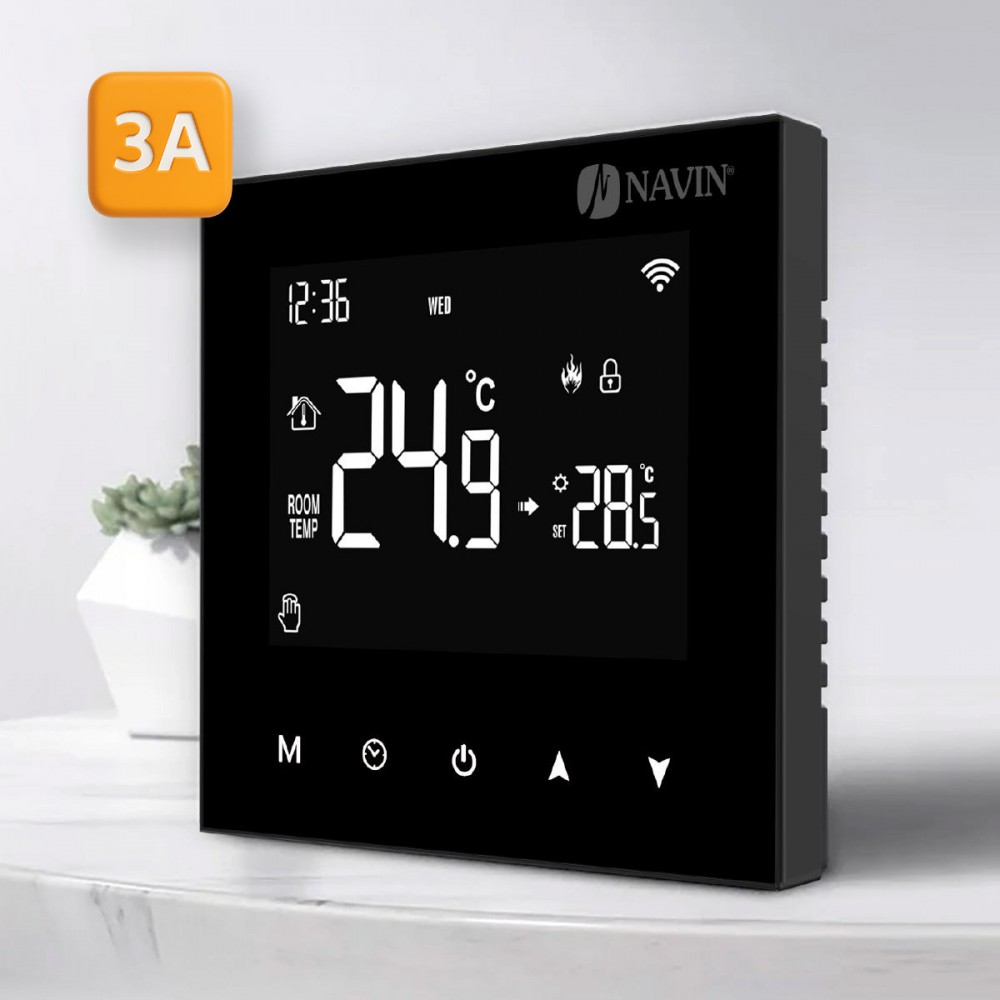 Терморегулятор для газового котла NAVIN WT100 B-3А с Wi-Fi