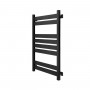 Водяной полотенцесушитель Largo 500х800, чёрный муар