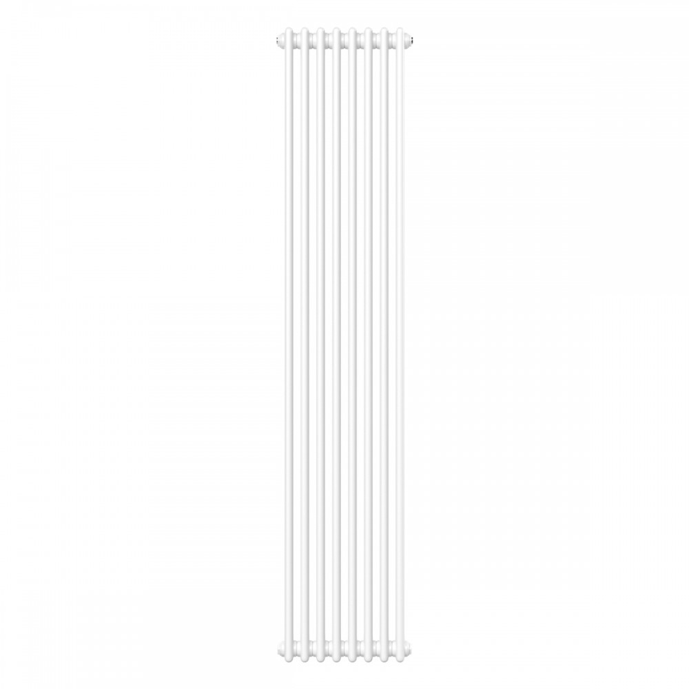 Вертикальний радіатор Calidum 2-8 380х1800, anticor, білий