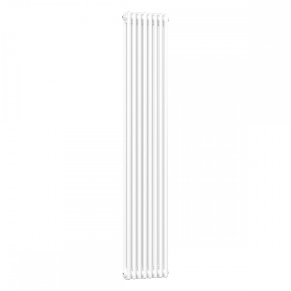Вертикальний радіатор Calidum 2-8 380х1800, anticor, білий
