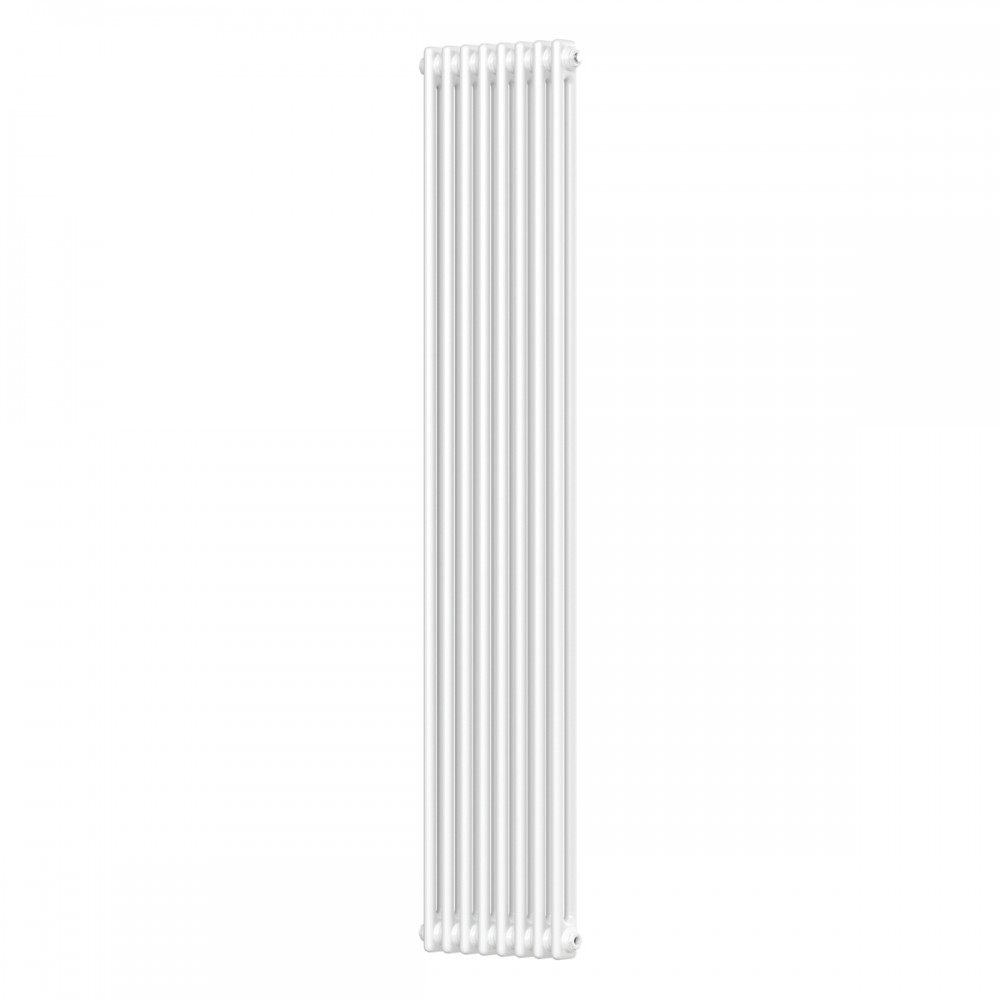 Вертикальний радіатор Calidum 2-8 380х1800, anticor, білий