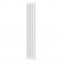 Вертикальний радіатор Calidum 2-8 380х1800, anticor, білий