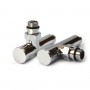 Кран угловой удлиненный для полотенцесушителей Raftec 1/2x1/2 Chrome, 2шт. Кран угловой удлиненный для полотенцесушителей Raftec 1/2x1/2 Chrome, 2шт.