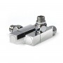 Кран угловой для полотенцесушителей Raftec Quadro 1/2x1/2 Chrome,2шт.