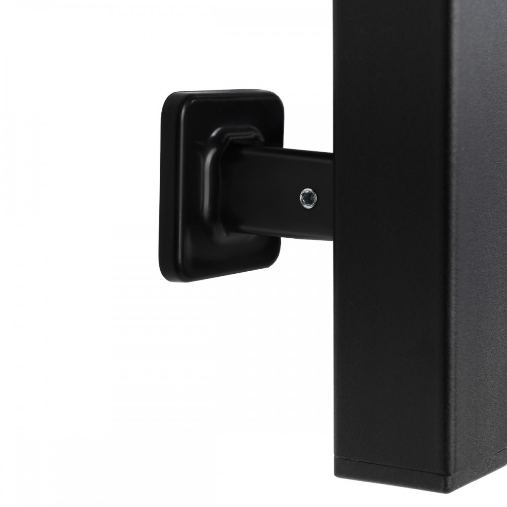 Полотенцесушитель Largo 500х1000 Sensor правый с таймером, чёрный муар