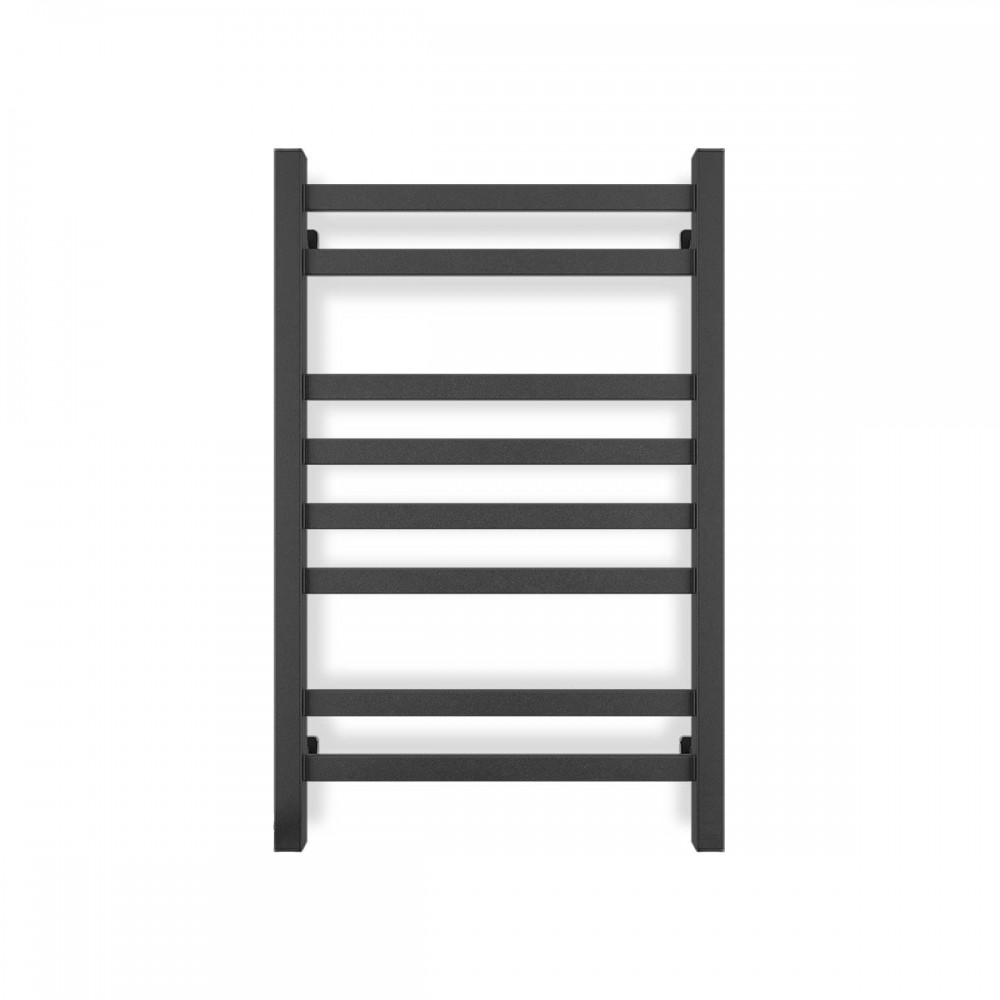 Водяной полотенцесушитель Авангард 500х800, чёрный муар