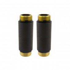 Удлинитель ЗЗ (1/2" x 1/2") 50 mm, черный структурный (2 шт)