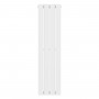 Вертикальный радиатор Largo 300х1200-4, anticor, белый