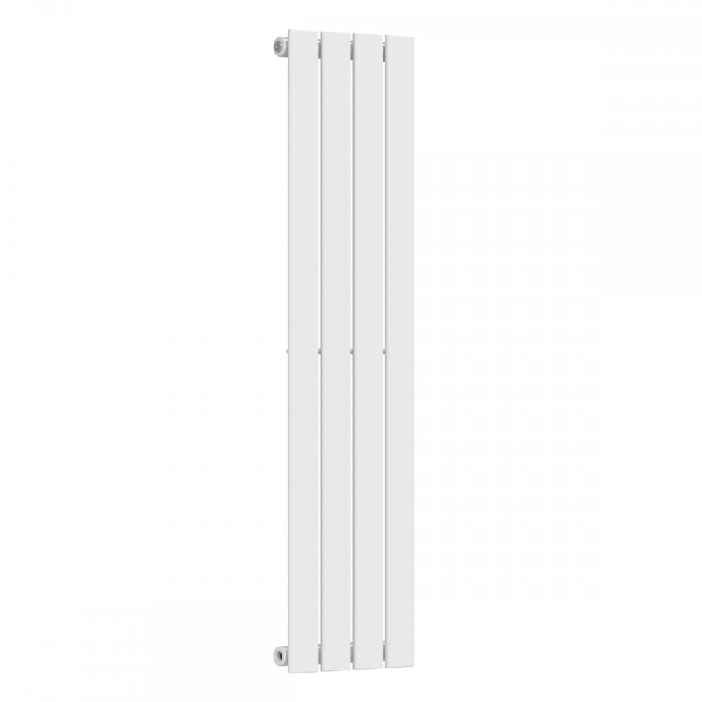 Вертикальный радиатор Largo 300х1200-4, anticor, белый
