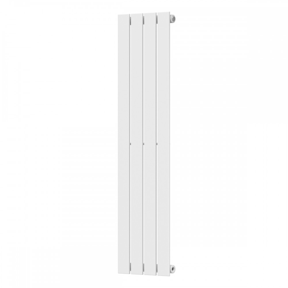 Вертикальный радиатор Largo 300х1200-4, anticor, белый