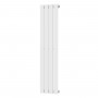 Вертикальный радиатор Largo 300х1200-4, anticor, белый
