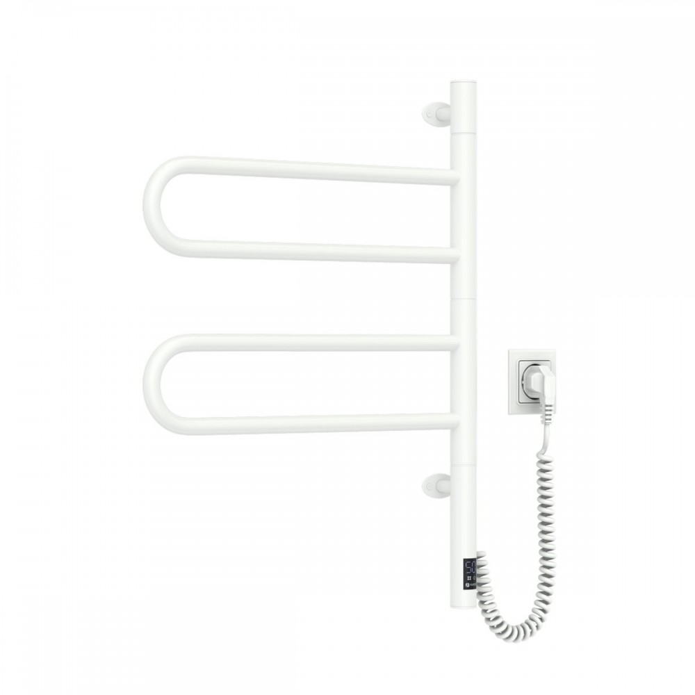Полотенцесушитель Fouette 480х600 Sensor с таймером, белый