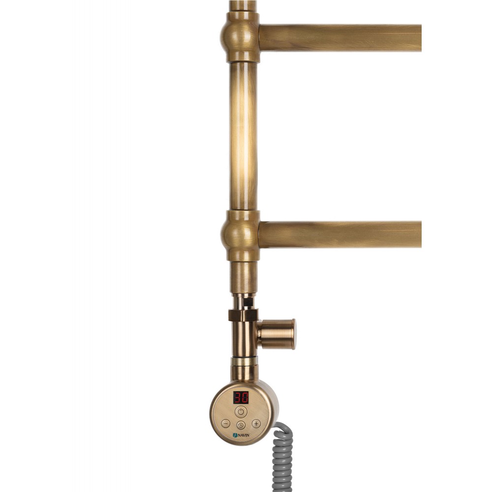 Кран угловой под ТЭН 1/2"х1/2", бронза, 2шт.