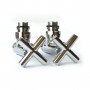 Кран угловой для полотенцесушителей Raftec Premium 1/2x1/2 Chrome, 2шт. Кран угловой для полотенцесушителей Raftec Premium 1/2x1/2 Chrome, 2шт.