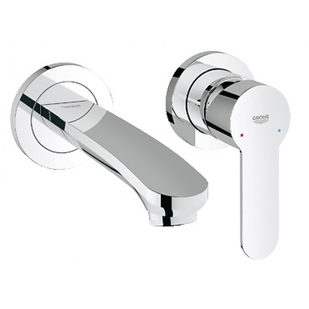 САНТЕХНИКА - Смеситель для раковины на два отверстия Grohe Eurostyle Cosmopolitan 19571002