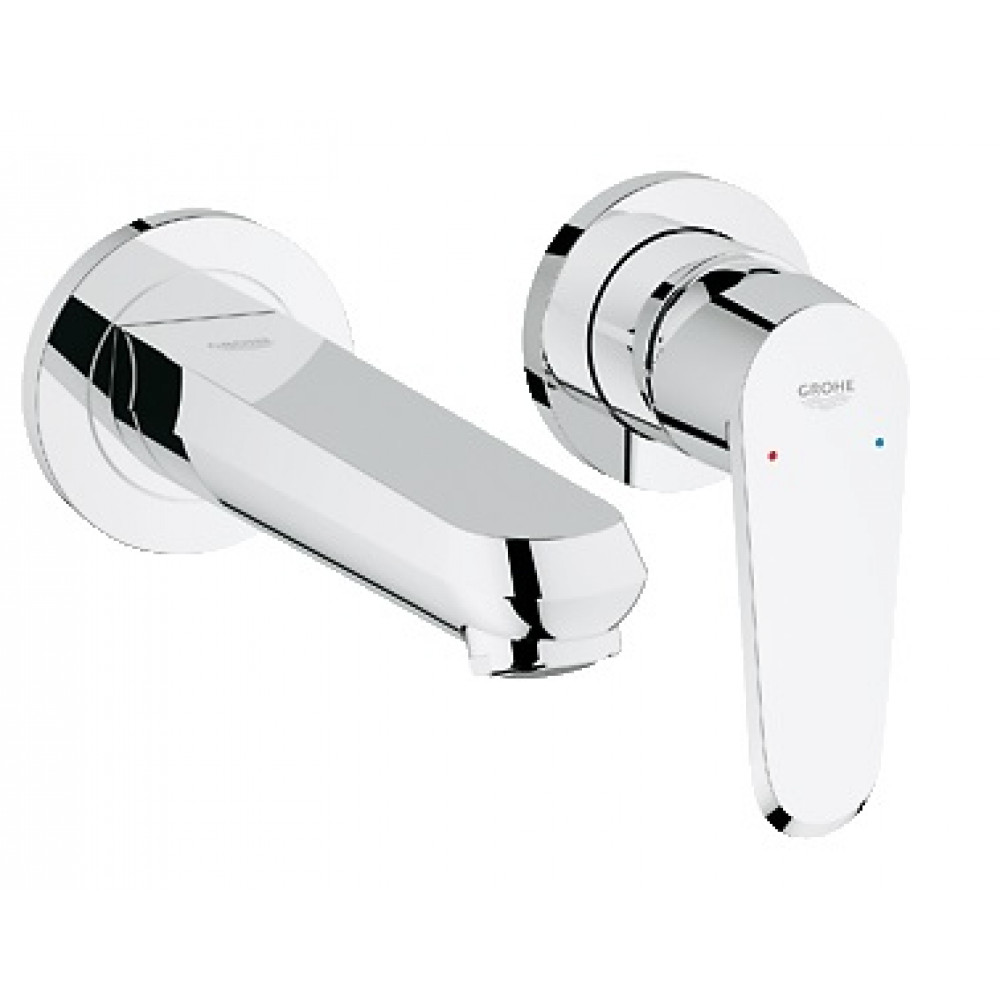 САНТЕХНИКА - Смеситель для раковины на два отверстия Grohe Eurodisc Cosmopolitan 19573002