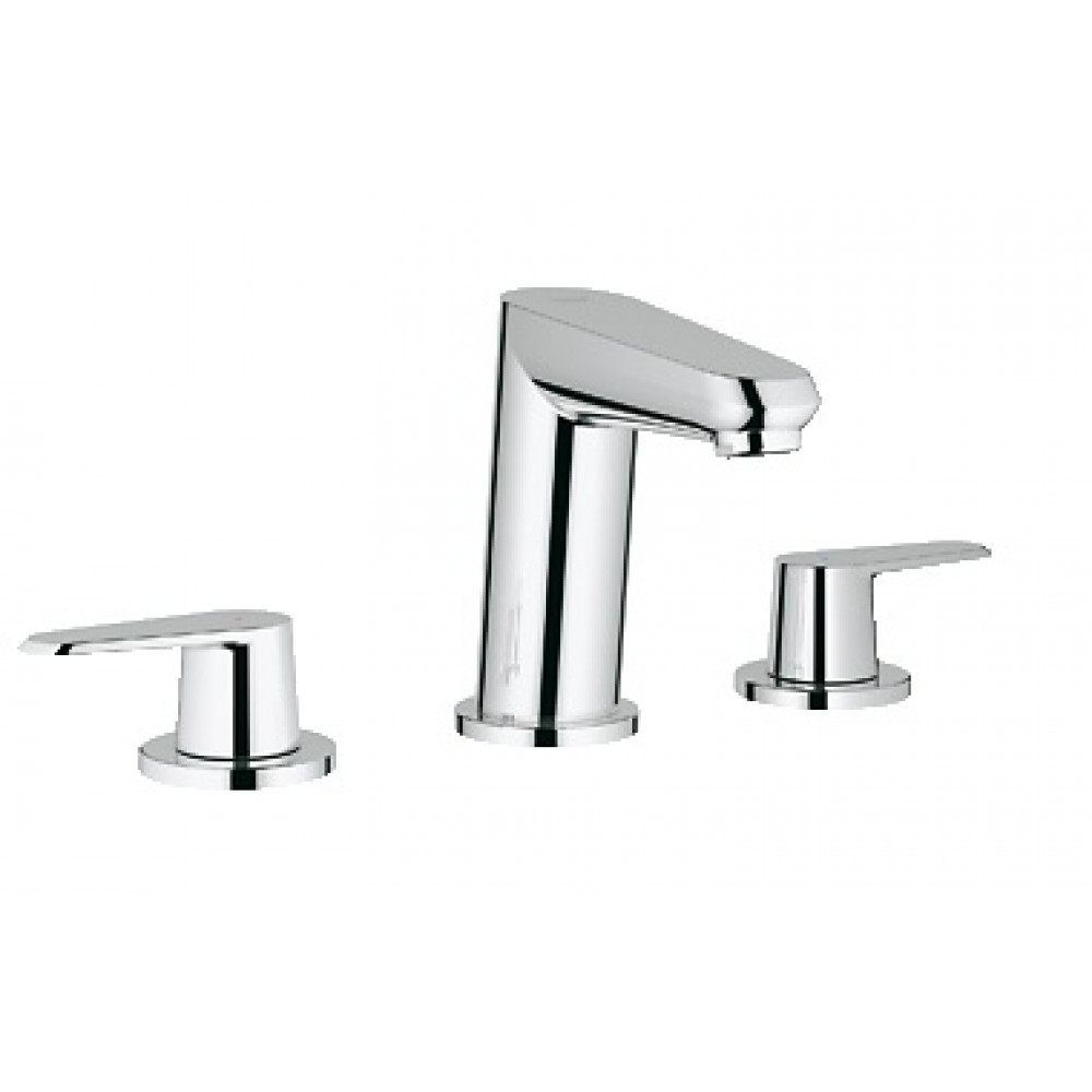 САНТЕХНИКА - Смеситель для раковины на три отверстия Grohe Eurodisc Cosmopolitan 20214002